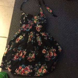 Cute, floral mini dress